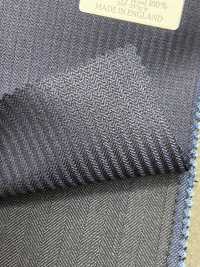 DM6150 DORMEUIL QUEEN Super 100's raya azul marino[Tela] HOSOI SYOJI Más fotos