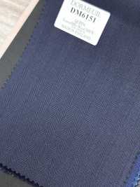 DM6151 DORMEUIL QUEEN Super100's raya azul marino oscuro[Tela] HOSOI SYOJI Más fotos
