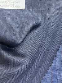 DM6151 DORMEUIL QUEEN Super100's raya azul marino oscuro[Tela] HOSOI SYOJI Más fotos