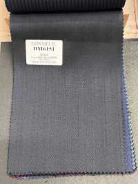 DM6151 DORMEUIL QUEEN Super100's raya azul marino oscuro[Tela] HOSOI SYOJI Más fotos
