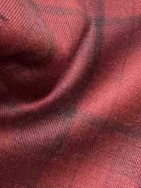 DM5137 DORMEUIL QUEEN Super100's cuadro rojo[Tela] HOSOI SYOJI Más fotos