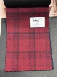 DM5137 DORMEUIL QUEEN Super100's cuadro rojo[Tela] HOSOI SYOJI Más fotos
