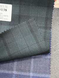 DM5138 DORMEUIL QUEEN Super 100's Cuadro verde[Tela] HOSOI SYOJI Más fotos