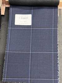 CR6615 CARNET de 3 capas cuadro azul marino[Tela] HOSOI SYOJI Más fotos