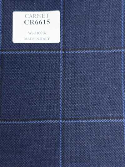 CARNET de 3 capas cuadro azul marino
