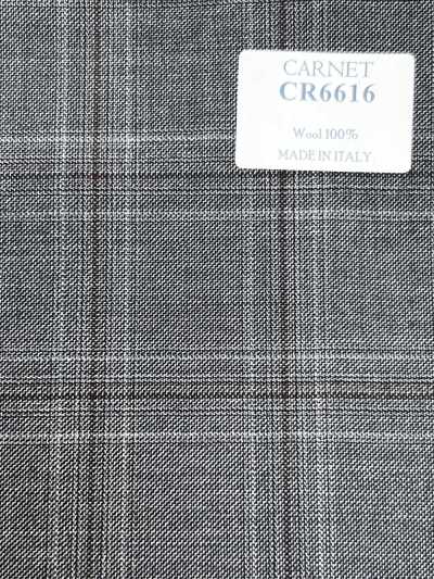 CARNET Cuadro gris y marrón