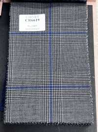 CR6619 CARNET Cuadros gris y azul[Tela] HOSOI SYOJI Más fotos