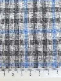 CR6620 CARNET Cuadros gris y azul[Tela] HOSOI SYOJI Más fotos