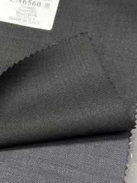 CN6560 CANONICO Super110's negro liso[Textil] HOSOI SYOJI Más fotos