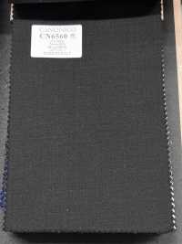CN6560 CANONICO Super110's negro liso[Textil] HOSOI SYOJI Más fotos