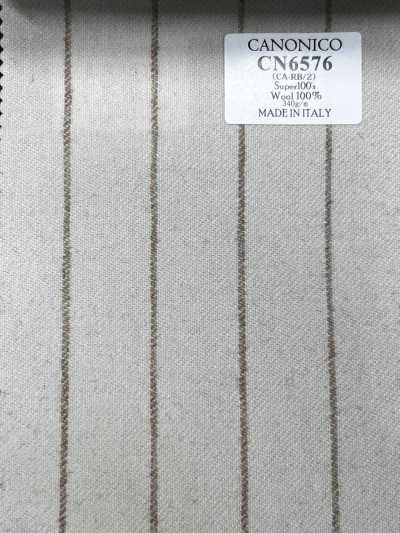 CN6576 CANONICO Super110's raya marfil × beige