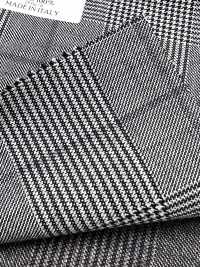 CN5571 CANONICO Super110's Cuadro gris claro x púrpura[Textil] HOSOI SYOJI Más fotos