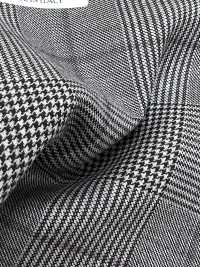CN5571 CANONICO Super110's Cuadro gris claro x púrpura[Textil] HOSOI SYOJI Más fotos