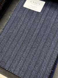 CN5573 CANONICO Super 110's raya azul[Textil] HOSOI SYOJI Más fotos