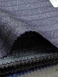 CN5573 CANONICO Super 110's raya azul[Textil] HOSOI SYOJI Más fotos