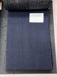 CN5577 CANONICO Super110's raya azul marino[Textil] HOSOI SYOJI Más fotos