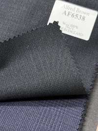 AF6538 Alfred Brown azul marino liso[Textil] HOSOI SYOJI Más fotos