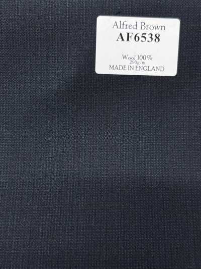 Alfred Brown azul marino liso