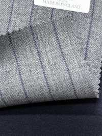 AF5546 Alfred Brown Raya gris × azul marino[Textil] HOSOI SYOJI Más fotos