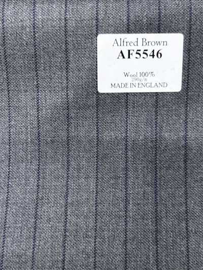AF5546 Alfred Brown Raya gris × azul marino