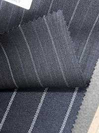 ZA4644 T.G. Di FABIO Azul marino oscuro x rayas azules[Textil] HOSOI SYOJI Más fotos