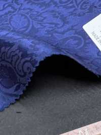 ZA4658 T.G.di Fabio Jacquard de cachemira azul[Textil] HOSOI SYOJI Más fotos