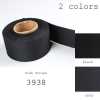 3938 Cinta de franja lateral, mezcla tejida, seda 50% cupra 50%, borde de franja lateral, ancho 38 mm