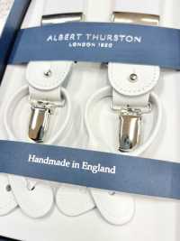 AT-WHITE Tirantes Albert Thurston Sin Patrón Blanco Tipo De 2 Vías[Accesorios Formales] ALBERT THURSTON Subfoto