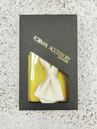 BFK-203 Mantón De Material De Lujo Etiqueta Seda Usada Espada Pajarita Blanco Roto[Accesorios Formales] Yamamoto(EXCY) Subfoto