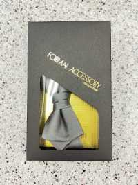 BFK-508 Material De Alta Calidad Mantón Etiqueta Seda Usada Espada Pajarita Gris[Accesorios Formales] Yamamoto(EXCY) Subfoto