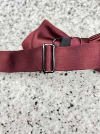 BFK-510 Mantón De Material De Alta Calidad, Etiqueta De Tela De Seda, Espada Usada, Mariposa, Vino Tinto[Accesorios Formales] Yamamoto(EXCY) Subfoto