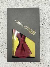 BFK-510 Mantón De Material De Alta Calidad, Etiqueta De Tela De Seda, Espada Usada, Mariposa, Vino Tinto[Accesorios Formales] Yamamoto(EXCY) Subfoto