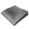 CF-300 Pañuelo De Bolsillo De Seda Nacional Estampado Pequeño Gris