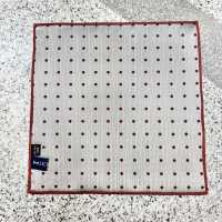 CF-600 Pañuelo De Bolsillo 100% Seda Nacional Estampado De Lunares Rojo[Accesorios Formales] Yamamoto(EXCY) Subfoto