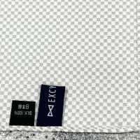 CF-985 Pañuelo De Bolsillo De Seda Nacional Patrón De Punto De Arroz Gris Claro[Accesorios Formales] Yamamoto(EXCY) Subfoto