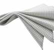 CF-985 Pañuelo de bolsillo de seda fabricado en Japón, patrón Kanoko, gris claro