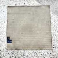 CF-992 100% Seda Nacional Pañuelo De Bolsillo Estampado Marrón[Accesorios Formales] Yamamoto(EXCY) Subfoto