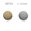 EX701 Botones metálicos hechos en Japón para trajes y chaquetas