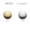 EX703 Botones de metal de fabricación japonesa para trajes y chaquetas