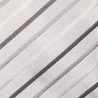 HVN-03 VANNERS Textil Usado Corbata Hecha A Mano Patrón Rayas Gris Claro[Accesorios Formales] Yamamoto(EXCY) Foto secundaria