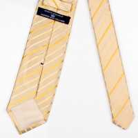 HVN-07 VANNERS Textil Usado Corbata Hecha A Mano Patrón Rayas Oro[Accesorios Formales] Yamamoto(EXCY) Foto secundaria