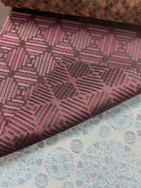 KS1002 [outlet] Forro 100% Cupro Teñido, Semillas De Sésamo Curvadas Cultivadas Por Fujiyoshida[Recubrimiento] Subfoto