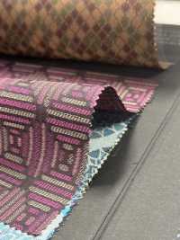 KS1002 [outlet] Forro 100% Cupro Teñido, Semillas De Sésamo Curvadas Cultivadas Por Fujiyoshida[Recubrimiento] Subfoto