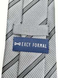 NE-28 Corbata Formal Hecha En Japón A Rayas Gris Oscuro[Accesorios Formales] Yamamoto(EXCY) Subfoto