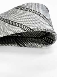 NE-28 Corbata Formal Hecha En Japón A Rayas Gris Oscuro[Accesorios Formales] Yamamoto(EXCY) Subfoto