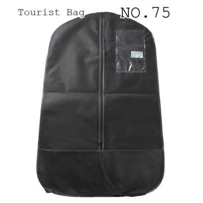 NO75 Bolsa para prendas no tejida, de doble cara y doble pliegue