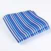 RCF-7011-80 Tejido Ringhart de Inglaterra, estampado multirrayas, pañuelo azul