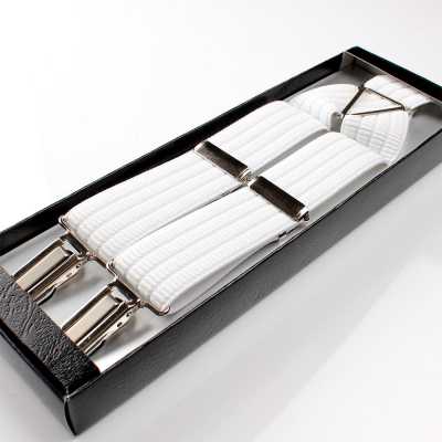 SR-101 Hecho en Japón, tirantes blancos con clip estilo X