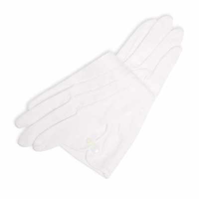 Guantes formales de algodón