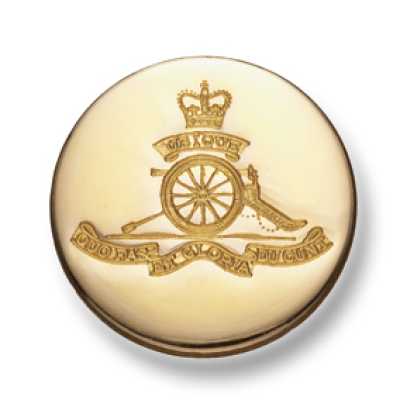 Firmin&Sons Botón metálico para trajes y chaquetas, dorado